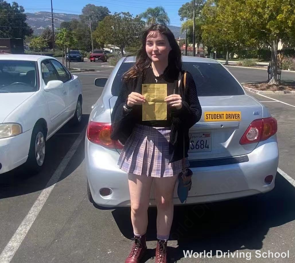 Passed driving test Santa Barbara